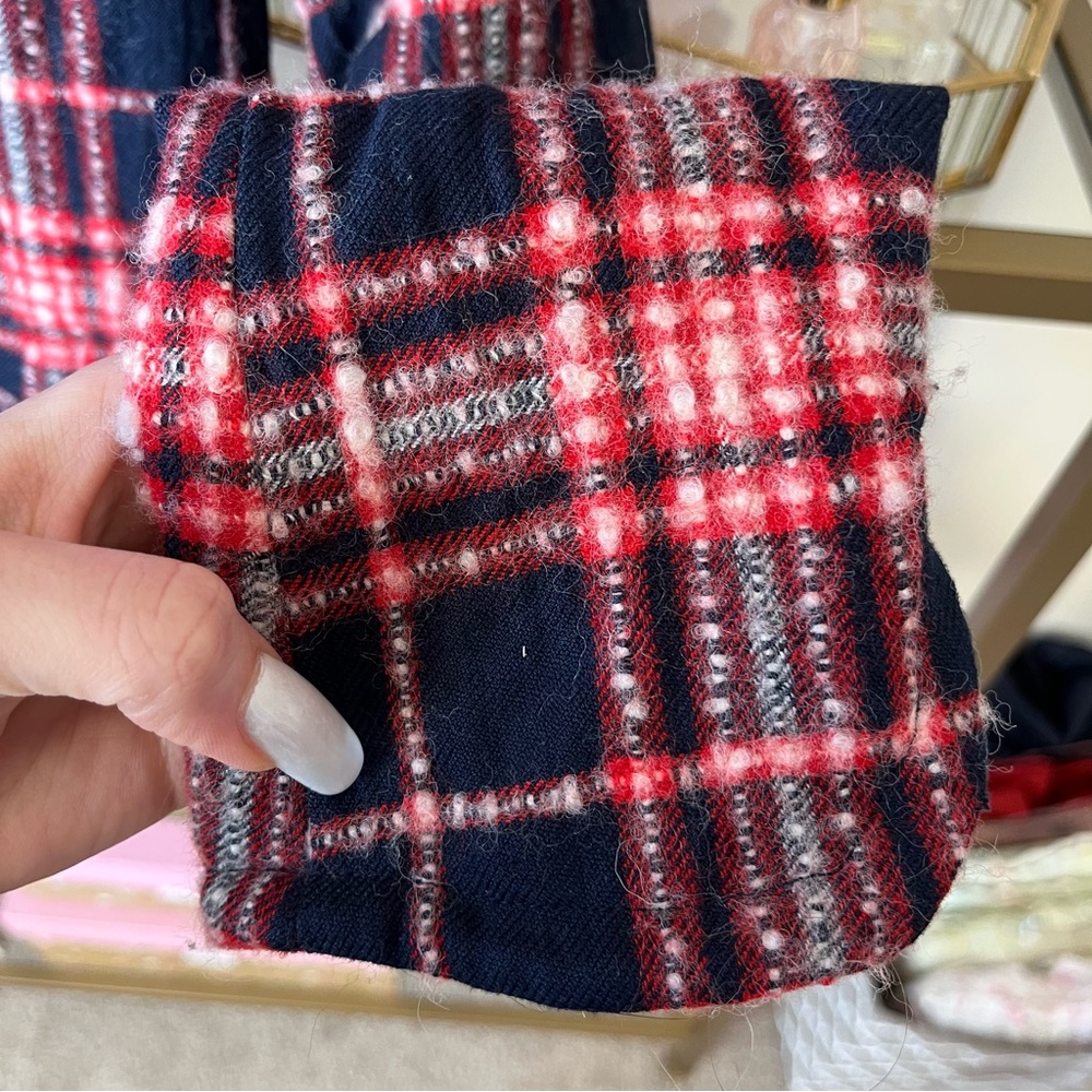 L.A.M.B Plaid Blazer Jacket Size 0 - Picture 3 of 8